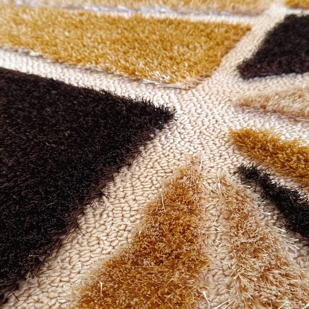 Kusový koberec Shaggy Loop béžová 80 x 150 cm